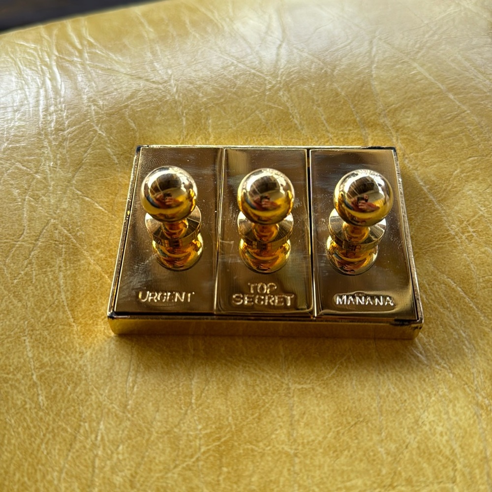 Vintage Execu- Stamps are Marked With URGENT, TOP SECRET and MANANA